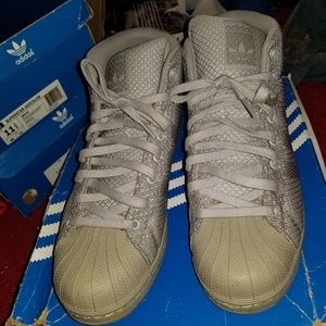 Adidas Superstar Hi Grey 11.5